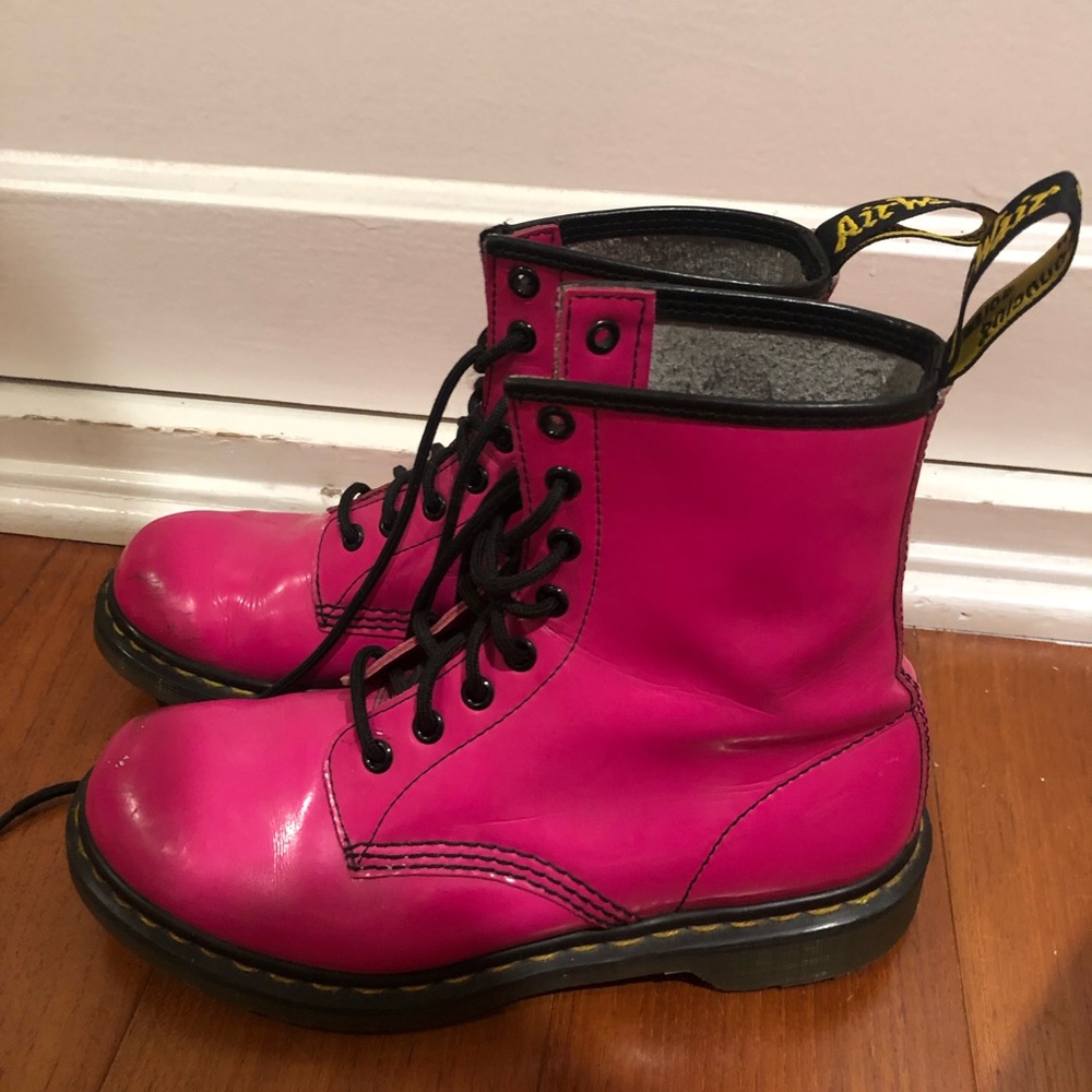 Pink Dr Martens size 8 VERY GOOD CONDITION
